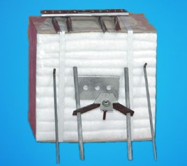 高鋁型陶瓷纖維預(yù)制塊